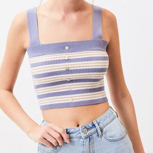 Pacsun Lottie Moss Tie Strap Tank Top